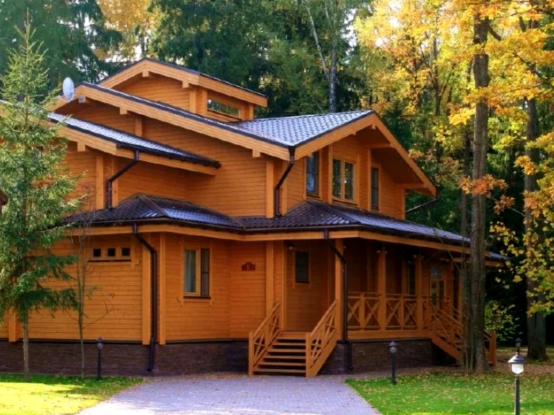 Правильная отделка деревянного дома